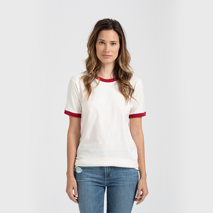 click to view Vintage White/Rio Red